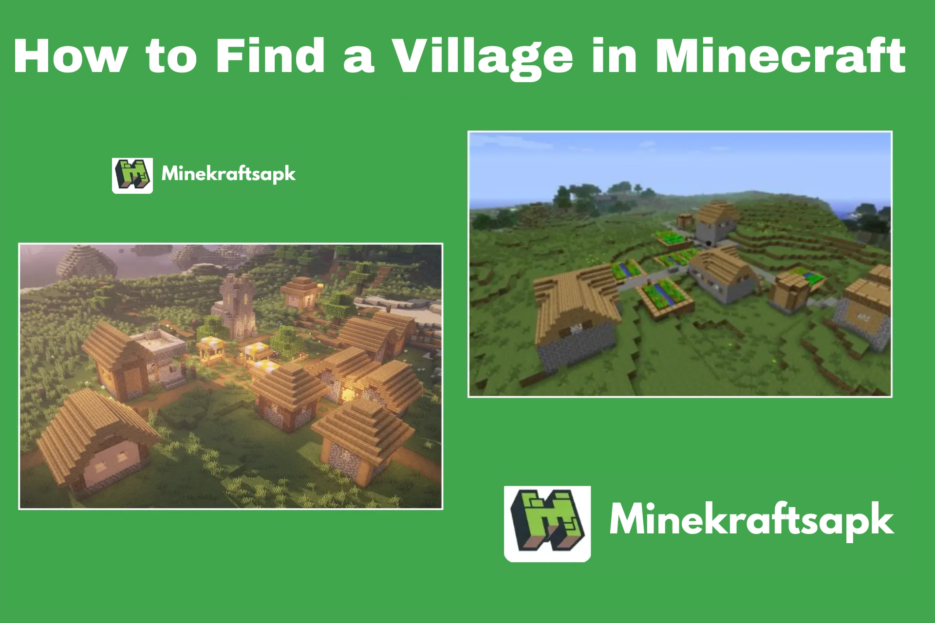 How to Find a Village in Minecraft