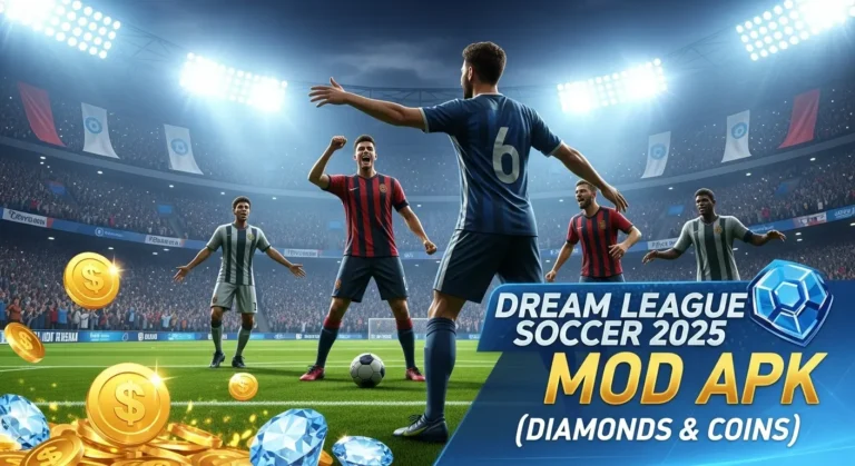 Dream League Soccer 2025 MOD APK (Diamonds & Coins)
