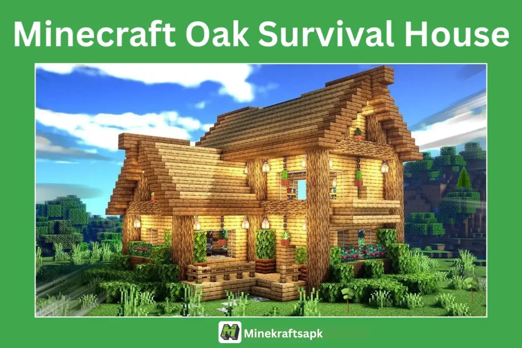 Minecraft Oak Survival House